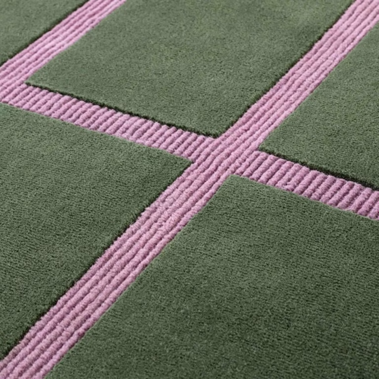 Thảm dệt thủ công Lattice - Thảm Rug Art đẹp, cao cấp