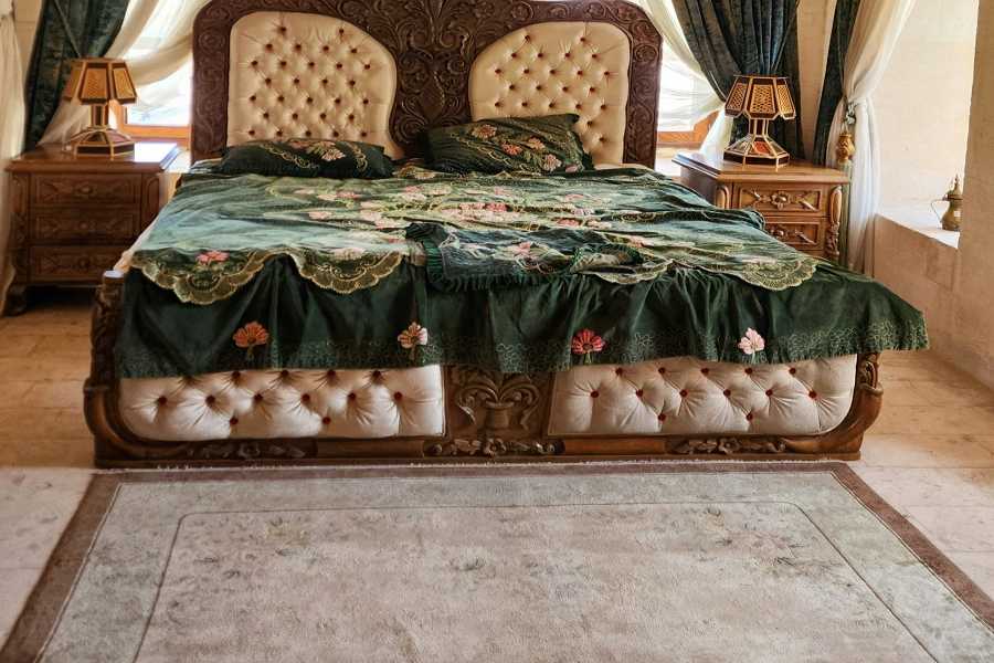 Thảm vintage fade hay classic distressed phòng ngủ phong cách cổ điển 