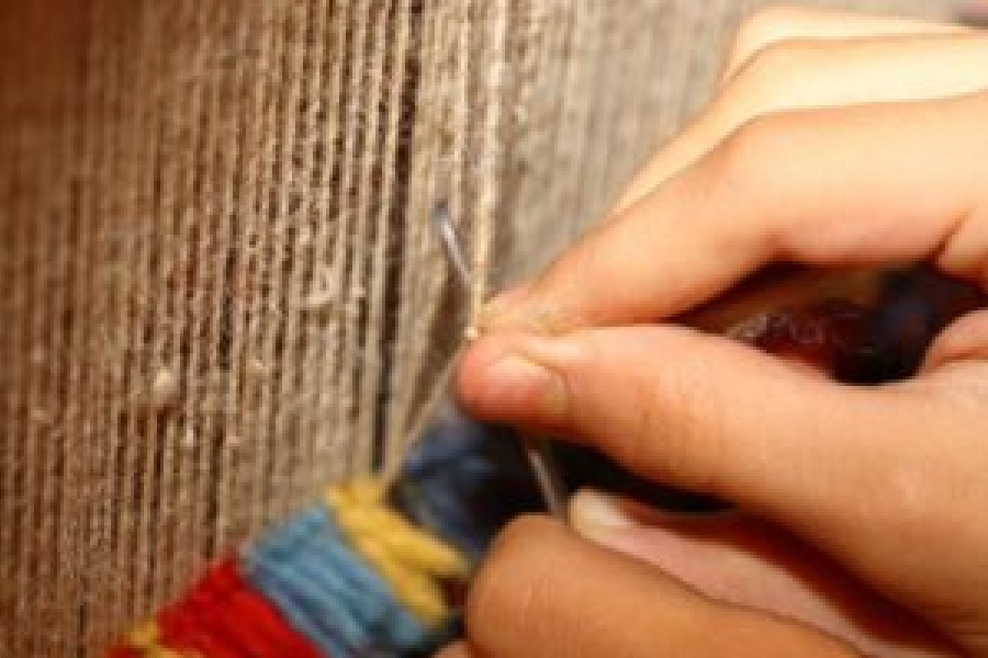 thảm dệt thủ công