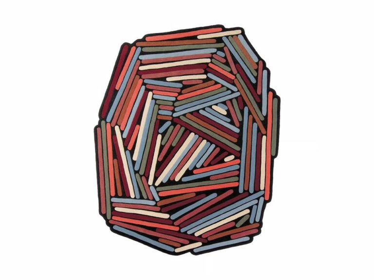 Thảm dệt thủ công Brindille Printemps