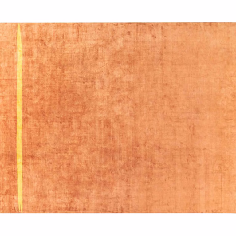 Thảm dệt thủ công Yellow Sign