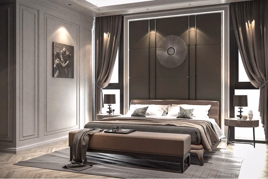 Thảm phòng ngủ Viscose được nhiều gia chủ thích, lựa chọn