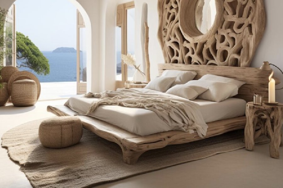 Thảm phòng ngủ phong cách Địa Trung Hải