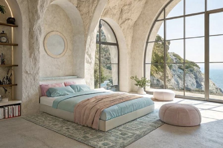 Phòng ngủ phong cách Địa Trung Hải 88