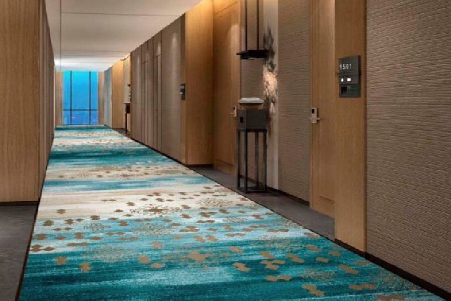 thảm hành lang khách sạn cách âm