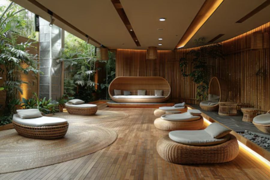 cách chọn thảm trải sàn cho spa