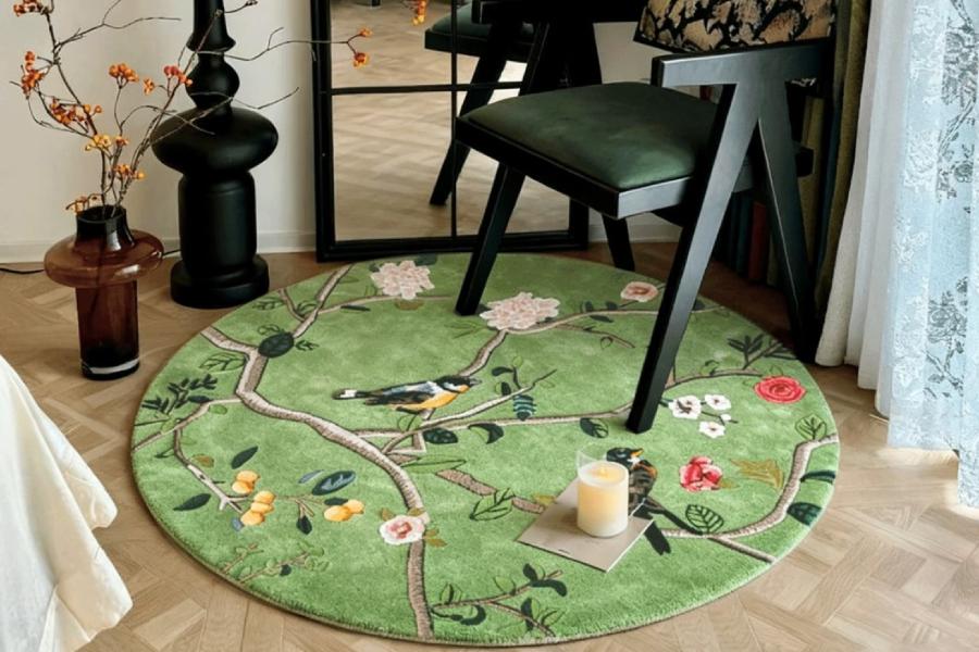 Điều Truyện – mẫu thảm tròn best-seller của RugArt