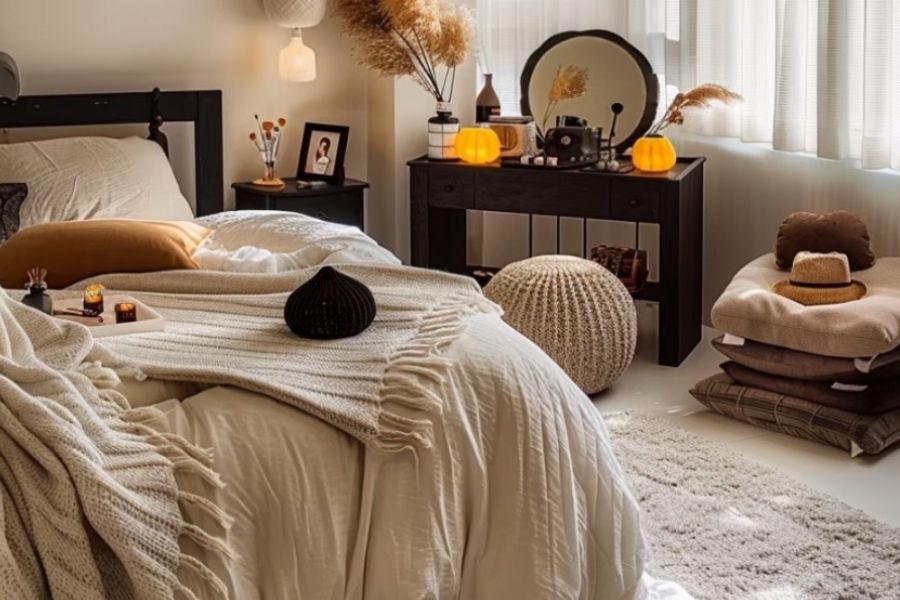 Thảm lông phòng ngủ có tốt không? 7 lợi ích 