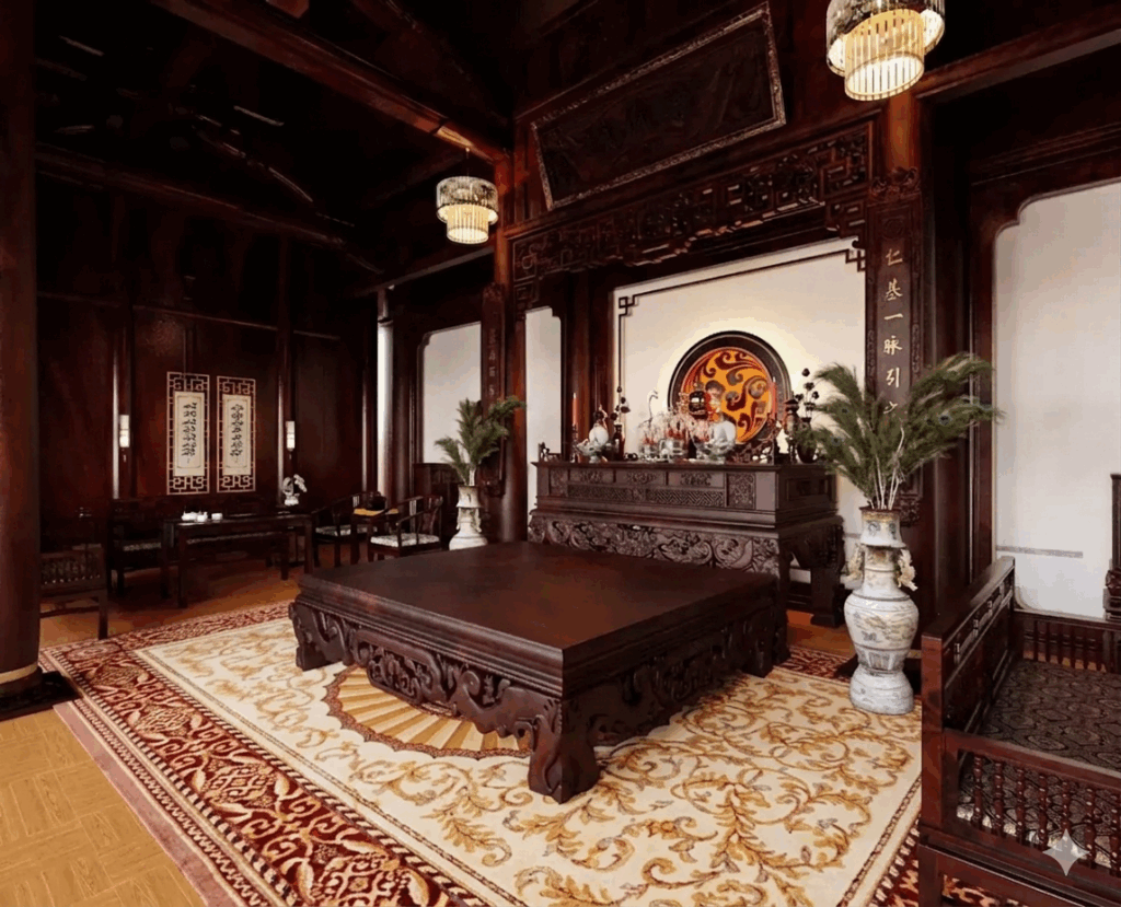 Thảm trải phòng thờ