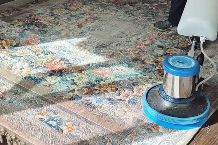 Bước khởi đầu quan trọng trong cách giặt thảm tại nhà chính là hút sạch bụi bẩn