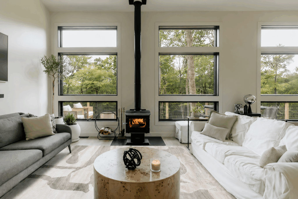 Thảm trải sàn phong cách Scandinavian