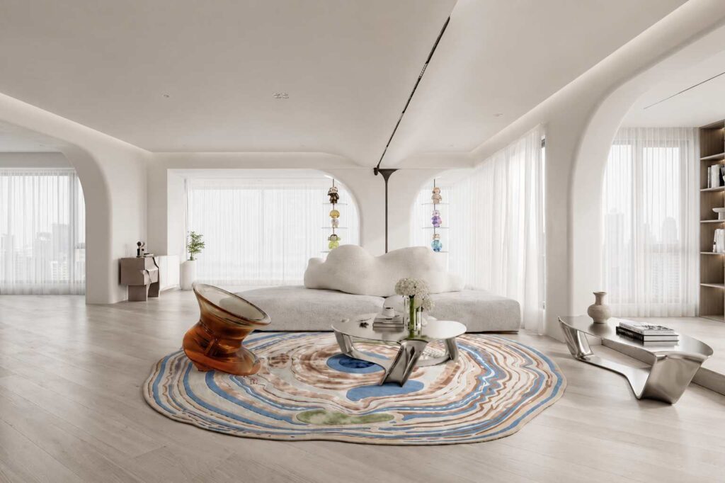 Thảm trải sàn phong cách Scandinavian Timeless