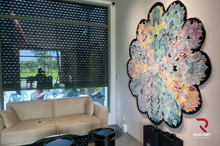 Thảm treo tường trang trí: Nghệ thuật decor đầy cảm hứng