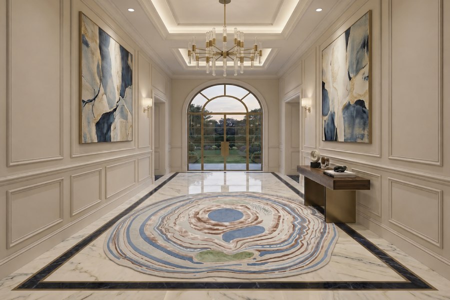 Thảm dệt thủ công cho biệt thự luxury đẳng cấp thượng lưu