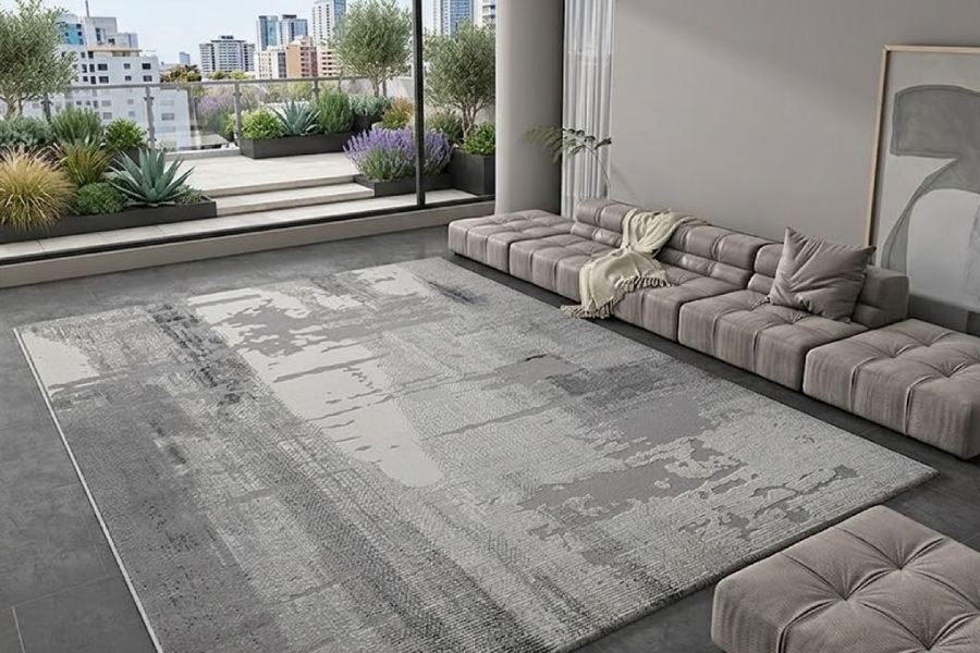 Thảm màu xám: Gợi ý lựa chọn và cách phối thảm đẹp cho mọi không gian