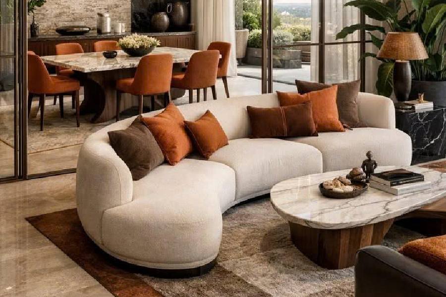 Có nên mua thảm sofa phòng khách lông ngắn? 4