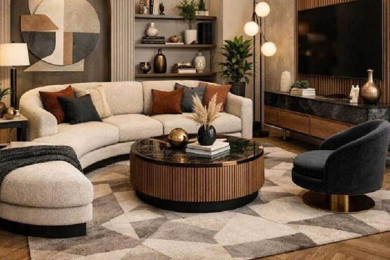 Có nên mua thảm sofa phòng khách lông ngắn? Ưu nhược điểm cần biết 5