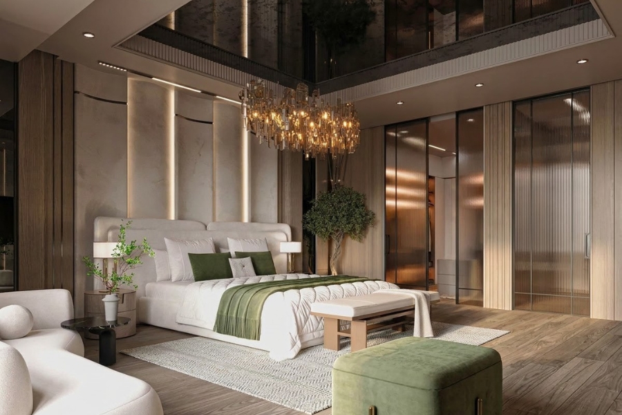 Mẫu thảm dệt thủ công trang trí phòng ngủ