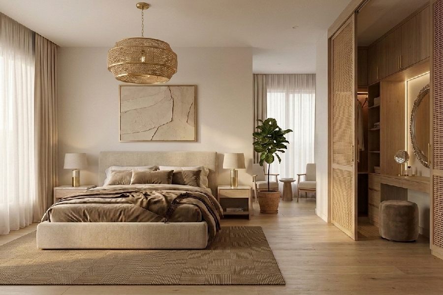 Thảm trải sàn 1m6x2m3 phù hợp với không gian nào
