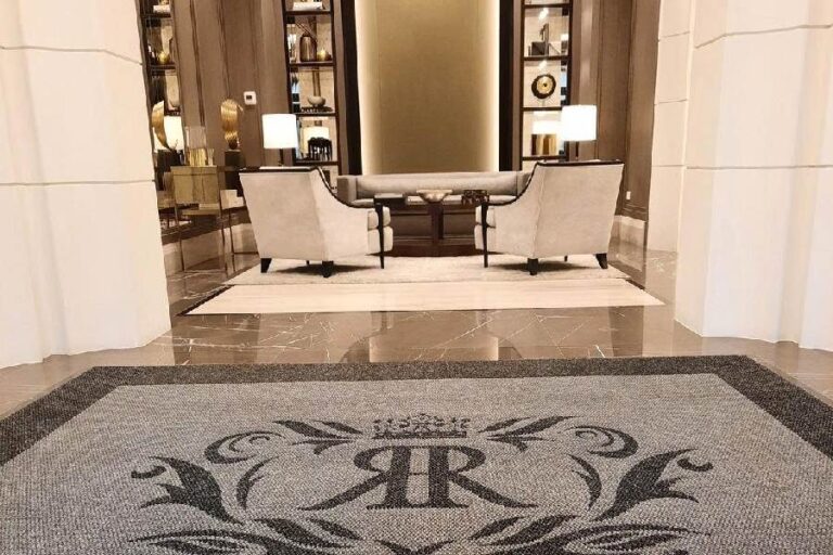 Dịch vụ thảm in logo theo yêu cầu cho doanh nghiệp, showroom và khách sạn 1