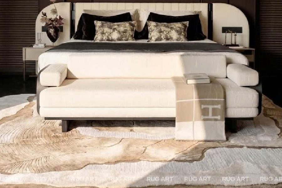 Tổng hợp các loại thảm trải sàn phòng ngủ phổ biến hiện nay 3