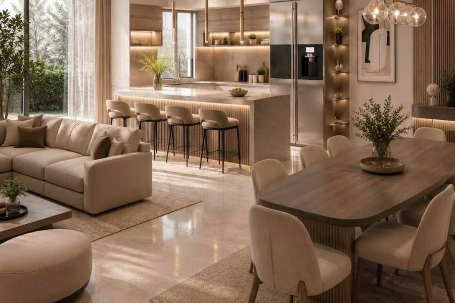 Cách chọn thảm theo diện tích phòng 2