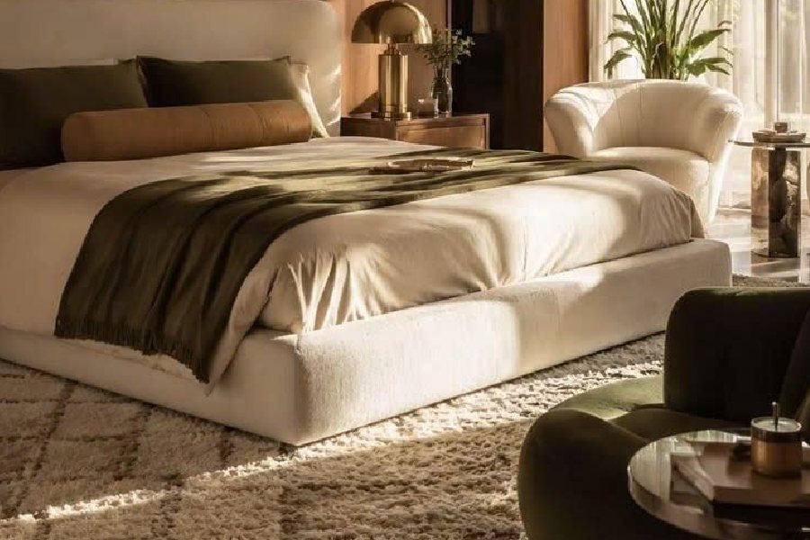 mẫu thảm phòng ngủ phong cách Quiet Luxury được ưa chuộng nhất 2