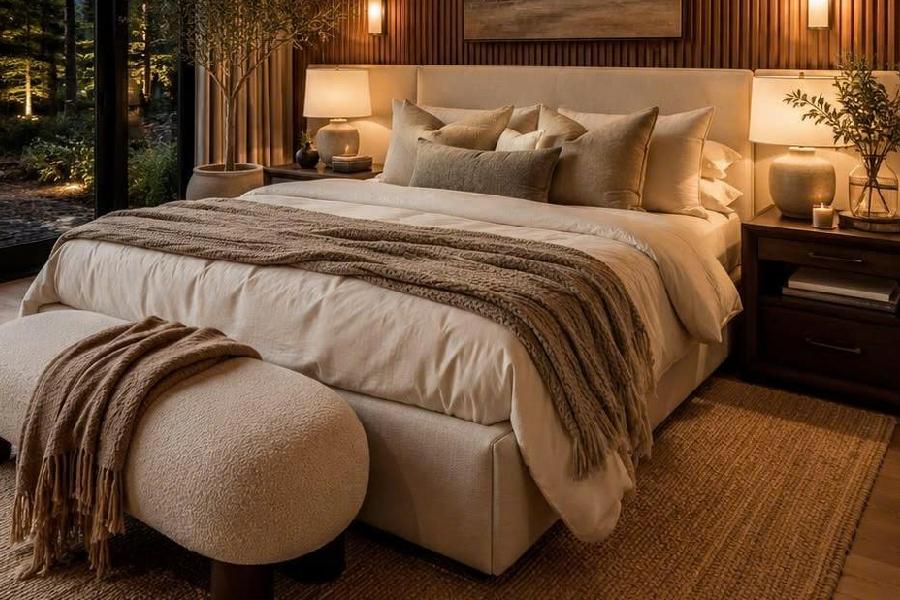 Top 5 mẫu thảm phòng ngủ phong cách Quiet Luxury được ưa chuộng nhất 7