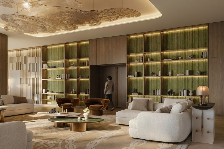 Mẫu thảm trải sảnh họa tiết 8