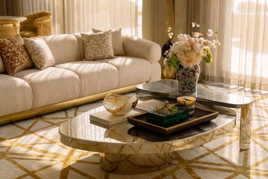 Thảm trải sàn biệt thự: Sang trọng, quyền quý và độc bản 4