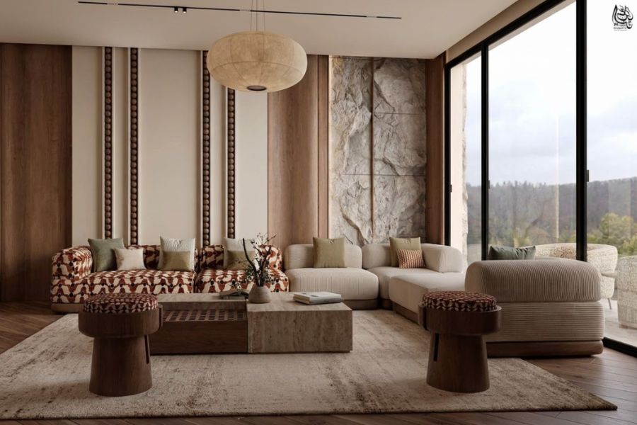 Thảm trải sàn phong cách Contemporary là gì? Đặc điểm và ứng dụng 1