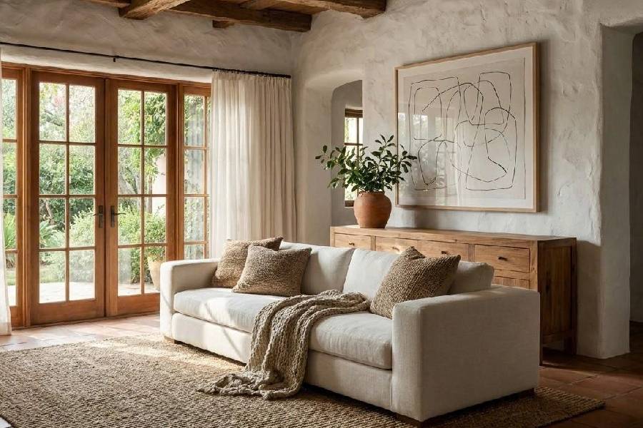 Cách chọn thảm trải sàn phong cách Rustic 11