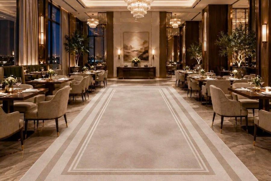 Kinh nghiệm chọn thảm dẫn lối đi đẹp 1