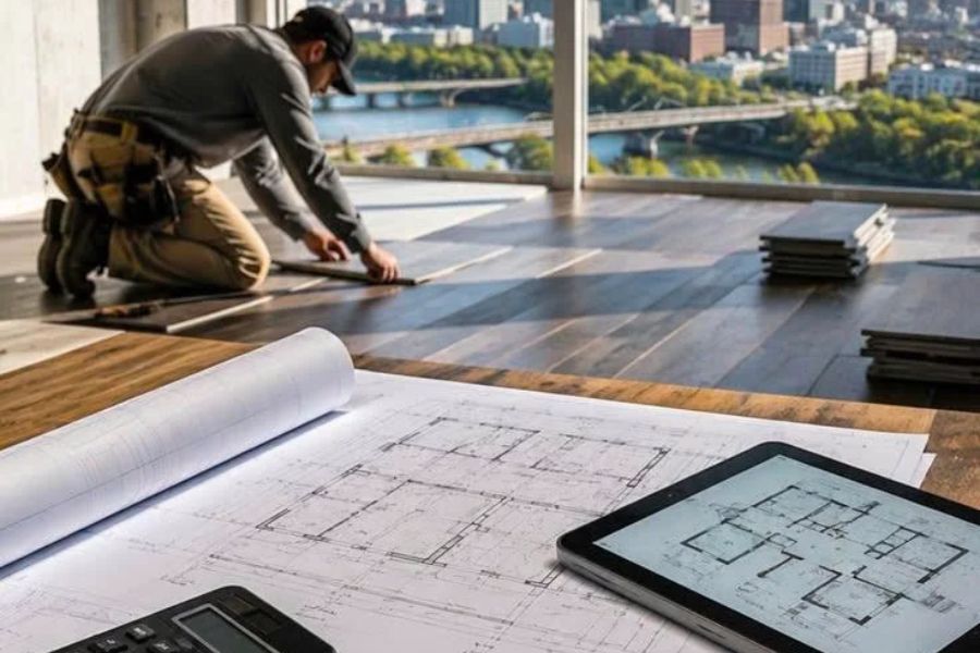 Quy trình thi công thảm trải sàn chi tiết 1
