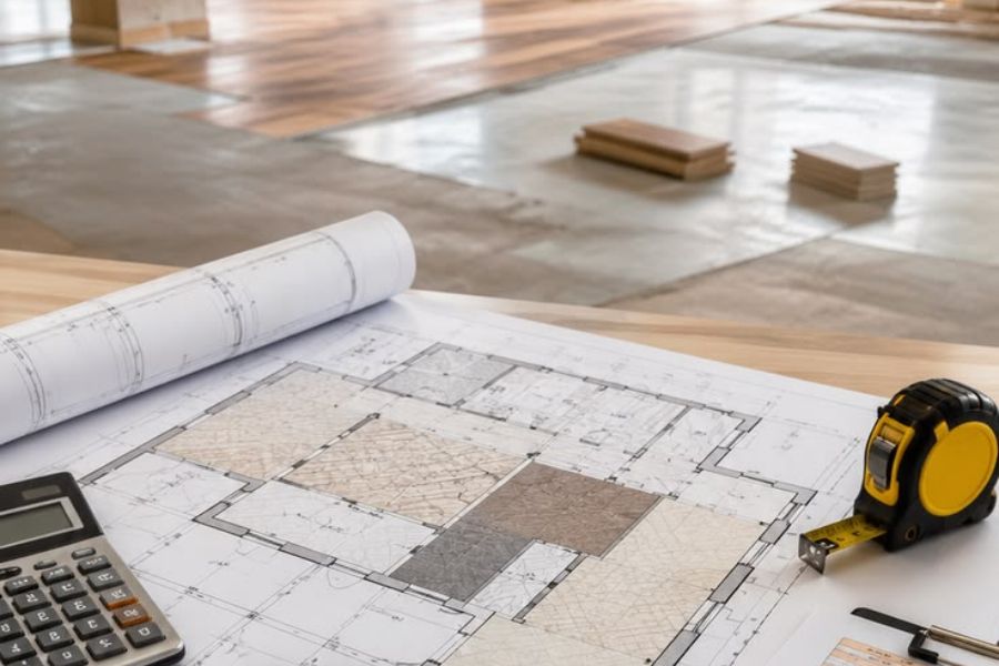 Quy trình thi công thảm trải sàn 10