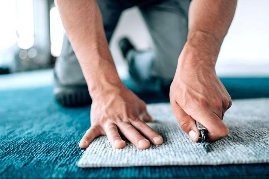 Quy trình thi công thảm trải sàn 3