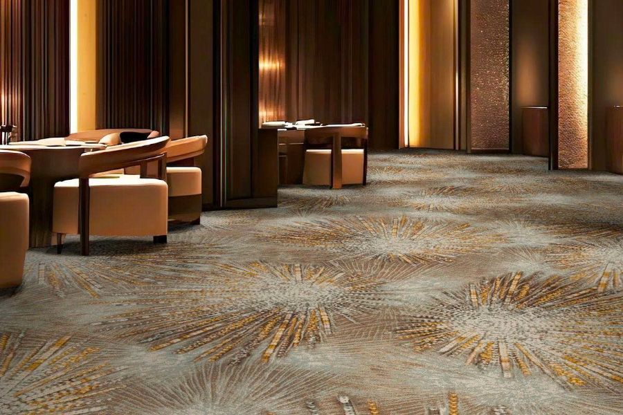 So sánh thảm Axminster và thảm Nylon in chi tiết 3