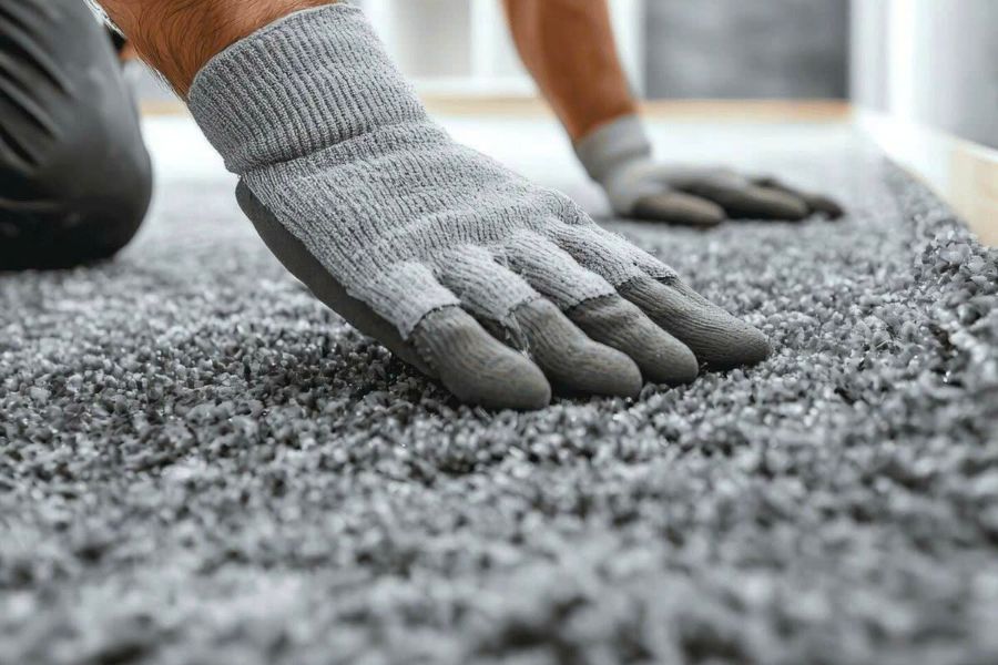 Hướng dẫn cách dán thảm trải sàn tại nhà đúng kỹ thuật 2